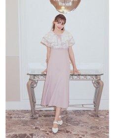 earth music&ecology ＳＥＴ２点レースボレロ＋キャミワンピース