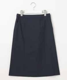 J.PRESS LADIES 【セットアップ対応・洗える・撥水・防汚】コットンFITTYシャーク スカート