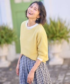 ANY L 【洗濯機可/前後着用可/アンチピリング】２ＷＡＹドライニット