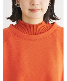 Green Parks 裏起毛ニットリブドッキングプルオーバー