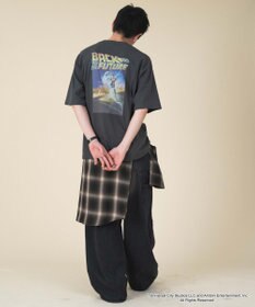 WEGO 【新柄追加/BACK　TO　THE　FUTUR/ユニセックス着用ITEM/SMLサイズ展開】BACK　TO　THE　FUTURE　グラフィックT（S）