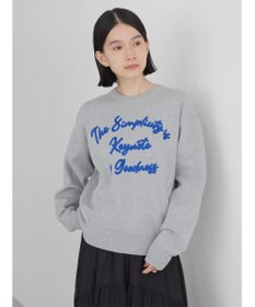 AMERICAN HOLIC サガラ刺繍ミラノリブニットプルオーバー