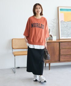 Green Parks ５分袖刺繍ロゴトレＴＥＥ