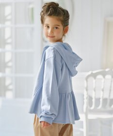 組曲 KIDS 【110-140㎝】バックフリル パーカー