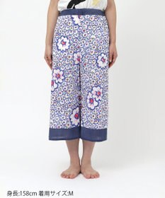 tsumori chisato SLEEP ツモリチサト ボトムス ルームウエア 7分丈 綿100%(本体) 楊柳素材 レディース UOT243 /ワコール