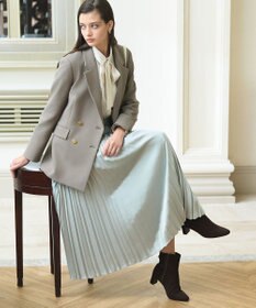 ANY SIS L ボウタイ付きビジュー シャツ