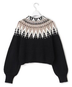 23区 L 【SLOW/一部店舗限定】ジャカード カーディガン