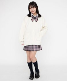 WEGO 【SCHOOLITEM】ラメニットカーディガン