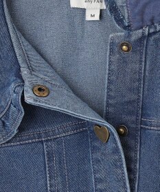 ANY KIDS フリル 襟付き デニム ジャケット