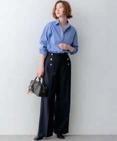 23区 S 【VERY・Oggi掲載】TWギャバジン ワイドパンツ