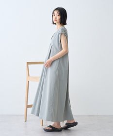 AMERICAN HOLIC 【マルチ機能】Vネックドロストショルダーワンピース