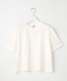 J.PRESS LADIES 【洗える】スパンコール Ｔシャツ