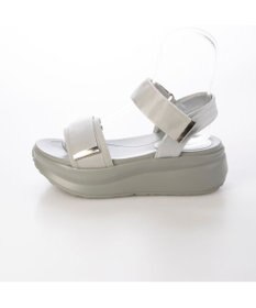 MODE ET JACOMO <noyau>厚底サテンベルクロスポーツサンダル