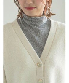 Te chichi 起毛ミドルVネックカーディガン