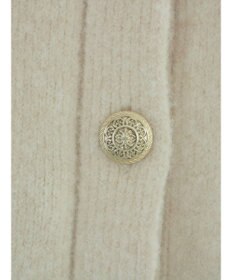 Te chichi 起毛ミドルVネックカーディガン