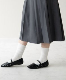 Bridget Birkin 【Bridget Birkin】ドットビジューメリージェーンシューズ