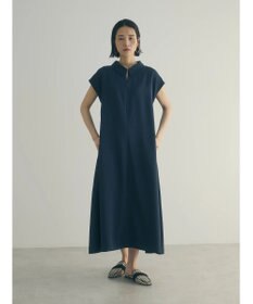 Green Parks armonia.襟付きフレアワンピース