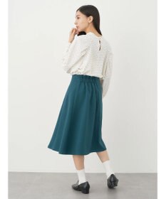 earth music&ecology すきな丈フレアスカート