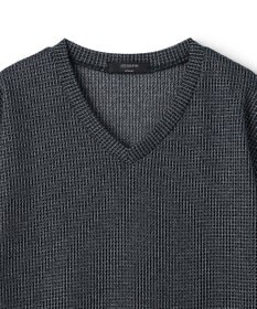 JOSEPH HOMME 【新色追加】メランジクロスジャージー　Vネックカットソー