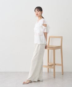 earth music&ecology センターシームタックスウェットパンツ