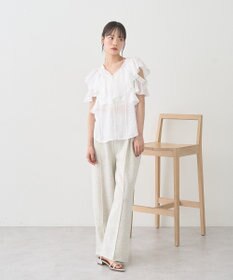 earth music&ecology センターシームタックスウェットパンツ