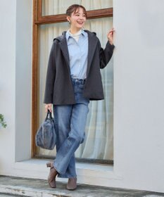 Tiaclasse フーデットショートコート