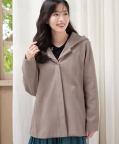 Tiaclasse フーデットショートコート