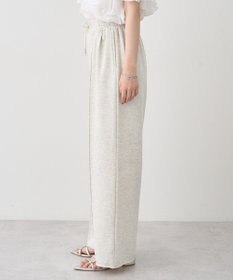 earth music&ecology センターシームタックスウェットパンツ