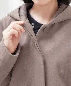 Tiaclasse フーデットショートコート