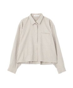 AMERICAN HOLIC ミニチェックショート丈シャツ