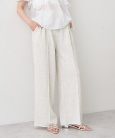 earth music&ecology センターシームタックスウェットパンツ