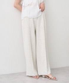 earth music&ecology センターシームタックスウェットパンツ