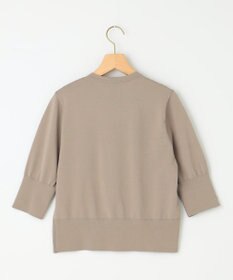 組曲 【洗える・6色展開】CANDYボタン 半袖カーディガン