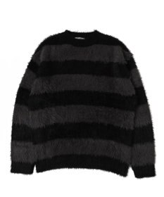 WEGO 【ユニセックスITEM着用】フェザーボーダープルオーバー