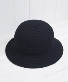 石田製帽 エコリウール混 丸ダウンクロッシェ