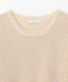ANY 【洗濯機可/アンチピリング】ギマハーフスリーブニット