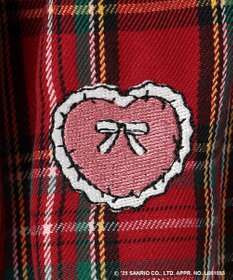 ANY KIDS 【ハローキティ×ANY KIDS】ドッキング刺繍 長袖Tシャツ