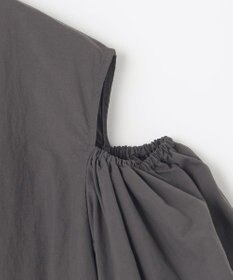 NAVE 【Nave　撥水機能・UVカット・透湿・接触冷感】ナイロンワッシャー ブラウス