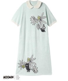 une nana cool 【ムーミン】MOOMIN × une nana ccol　なめらかふわふわワンピース