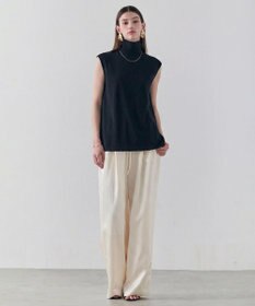 BEIGE， 【ロングセラー】MELLE / ハイストレッチ ハイネックカットソー