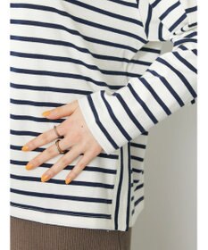 CRAFT STANDARD BOUTIQUE ボーダーサイドスリットプルオーバー