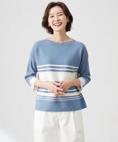 J.PRESS LADIES 【洗える】LINKS WG ホールガーメント ニット