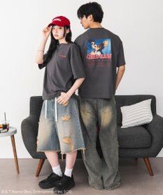 WEGO 【トムとジェリー/グレムリン/バットマン/ユニセックス着用ITEM/SMLサイズ展開】キャラクターズグラフィックT1（SS）