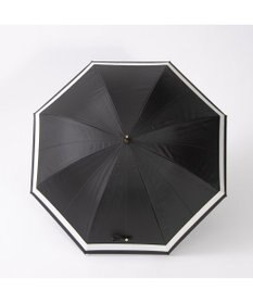UNBILLION カシュネ cachenez / 【晴雨兼用】【日傘】 【UV カット率99.999.9％以上】PU切り継ぎボーダーバルーンショートパラソル