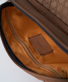 MIYABIYA LAQUOH【撥水加工】篭目柄エンボスボンディング2WAYショルダー