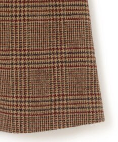 J.PRESS MEN 【KING SIZE】【JAPAN TWEED with REAL SHETLAND】ガンクラブチェック バルカラーコート