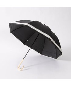 UNBILLION カシュネ cachenez / 【晴雨兼用】【日傘】 【UV カット率99.999.9％以上】PU切り継ぎボーダーバルーンショートパラソル