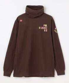 PW CIRCULUS 【起毛素材であたたか】【MEN】スピンドル付 両面起毛タートルネック ゴルフ