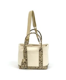 UNBILLION cachecache ショルダー付きパーテーションキャンバストートL