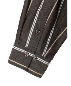 AMERICAN HOLIC ドビーストライプシャツチュニック